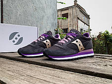 Жіночі кросівки Saucony Jazz Triple 60530-11s Grey Purple сірий Оригінал, фото 3