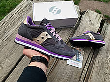 Жіночі кросівки Saucony Jazz Triple 60530-11s Grey Purple сірий Оригінал, фото 4