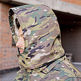 Куртка-бушлат Grifon Green ПМК-322 на хутрі Мультикам плащівка, фото 7