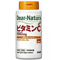 ASAHI DEAR NATURA VITAMIN C 1000MG комплекс вітамінів С, В2, В6, Цинк + молочнокислі бактерії (Японія)