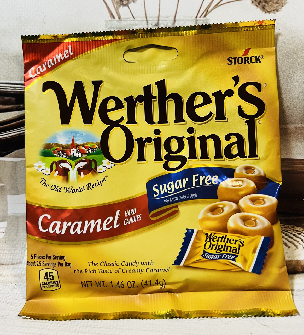 Карамельки без цукру Werther's Caramel Hard Candies