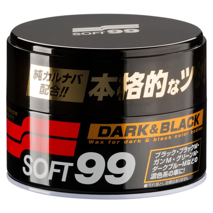 Базовий віск SOFT99 Dark & Black для темних авто 300 г