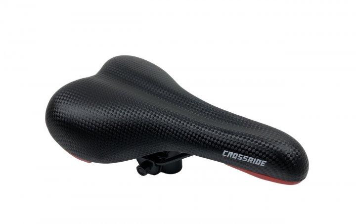 Сідло Baisike 076 чорний з червоним (41265), фото 1