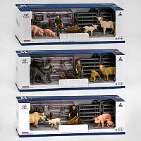 Набор животных игрушечных Сельскохозяйственные животные, в наборе 21 элемент Q 9899 U11