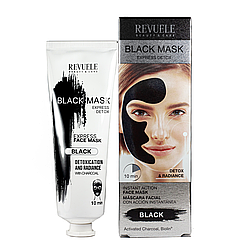 Маска для обличчя експрес результат Revuele Express Detox Black Mask 80 мл