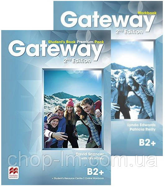 Комплект Gateway Second Edition B2+ Student's Book Premium Pack + Workbook (Вчепник + зошит)