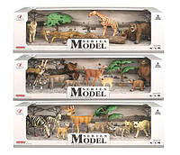 Набор животных игрушечных Дикие животные, в наборе 9 элементов Q 9899 D 13