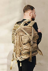 Військовий рюкзак тактичний місткий, об'ємом 37 літрів, ISARM колір Coyote, водостійкий матеріал