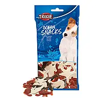 Лакомство для собак Trixie Ocean Snacks 100 г / 14 шт (тунец и курица)