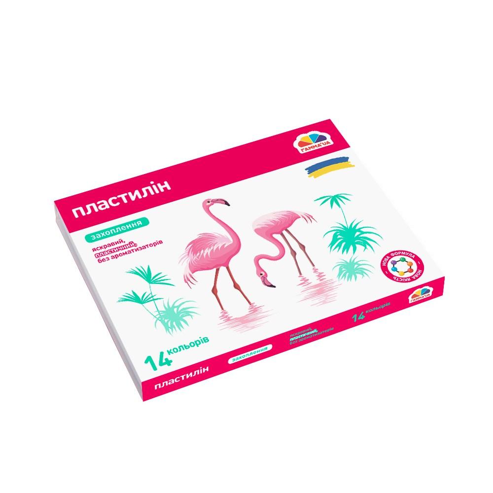 Пластилін Захоплення 14 кол 224 г стек