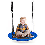 Гойдалки для дітей «Гніздо лелеки» MIR6001, сині, фото 2