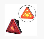 Велосипедний ліхтар XFL-108 6 LED задній габаритний micro USB вбудований акумулятор, фото 2