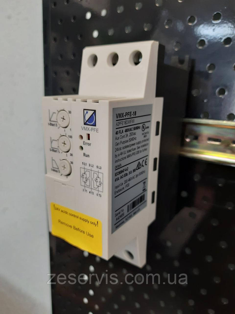 Устройство плавного пуска, P=11кВт, Uвх=1Фх220В или P=22 кВт, Uвх ...