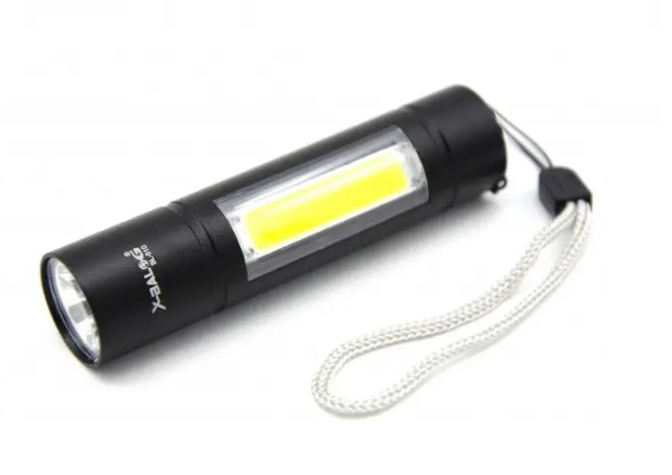Ліхтар Police BL-510-XPE+COB + ЗУ microUSB + 3 режими + zoom, фото 1