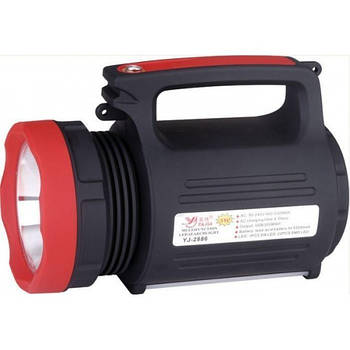 Потужний ліхтар Yajia YJ-2886 5W+22SMD + Powerbank (2хOUT4V) + ЗУ220В + 3 режими