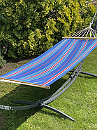 Одномісний гамак Rio XL 200х100 з планкою WCG, фото 5