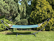 Одномісний гамак Rio XL 200х100 з планкою WCG, фото 6