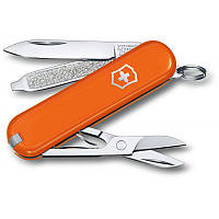 Нож Victorinox складной многофункциональный карманный 7 функций 58 мм. оранжевый 2203320