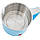 Каструля з підігрівом "Cooking Pot YS-402" 600W, Блакитна дорожня електрокаструля на 1.5 л (электрокастрюля), фото 2
