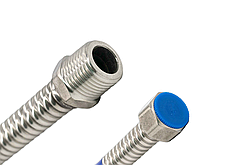 Шланг-гофра нержавійка 1/2х1/2 В-Н 1500мм на воду