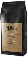 Натуральна зернова кава NERO AROMA Monoarabica Colombia Supremo 1кг