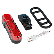 Велосипедний ліхтар задній габаритний маячoк 8821-5COB, фото 2