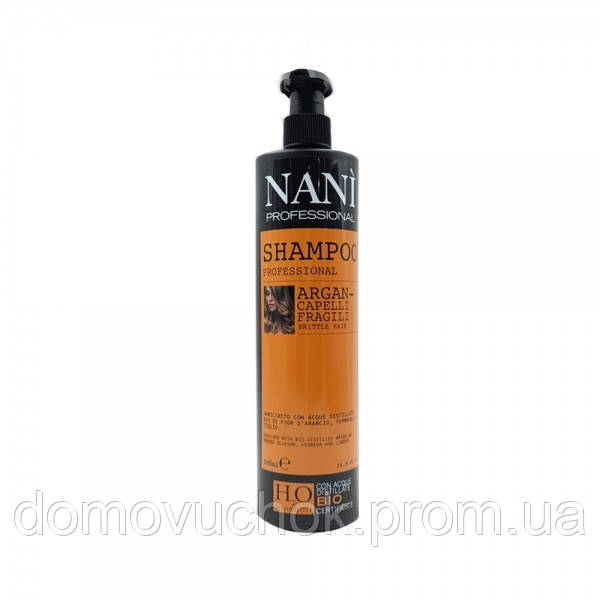 Шампунь для сухого волосся Nani Professional Milano Арган 500 мл