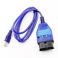 Автомобільний кабель сканер із перемикачем FiatEcuScan KKL VAG 409.1 FTDI FIA, фото 3