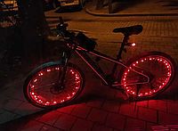 Подсветка колеса вело/мото спиц 20 шт LED 2.2 м