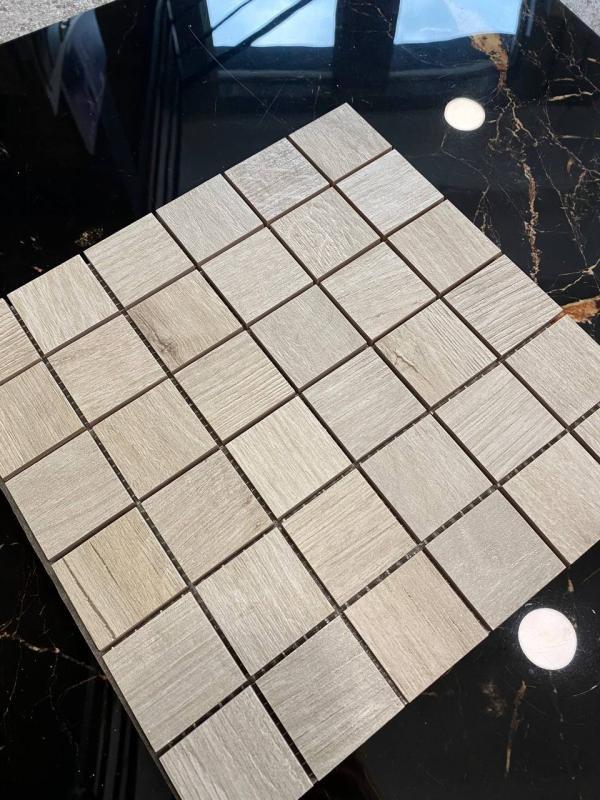 Плитка МОЗАЇКА Castello Ivory MOS PR 48x48x9 R Mat
