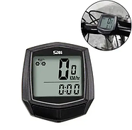 Велокомп'ютер дротовий Sun Ding SD-581A waterproof + 15 функцій, фото 3