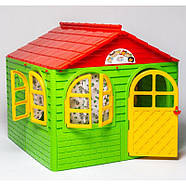 Будиночок для дітей Gardentoys 02550/3 середній зелено-червоний, фото 3