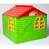Будиночок для дітей Gardentoys 02550/3 середній зелено-червоний, фото 4