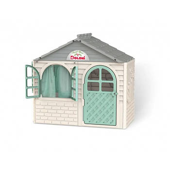 Будиночок для дітей Doloni маленький, сіро-бірюзовий
