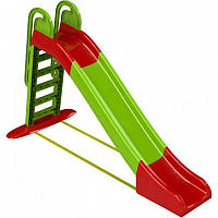 Гірка для дітей 243 см, Doloni зелено-червона