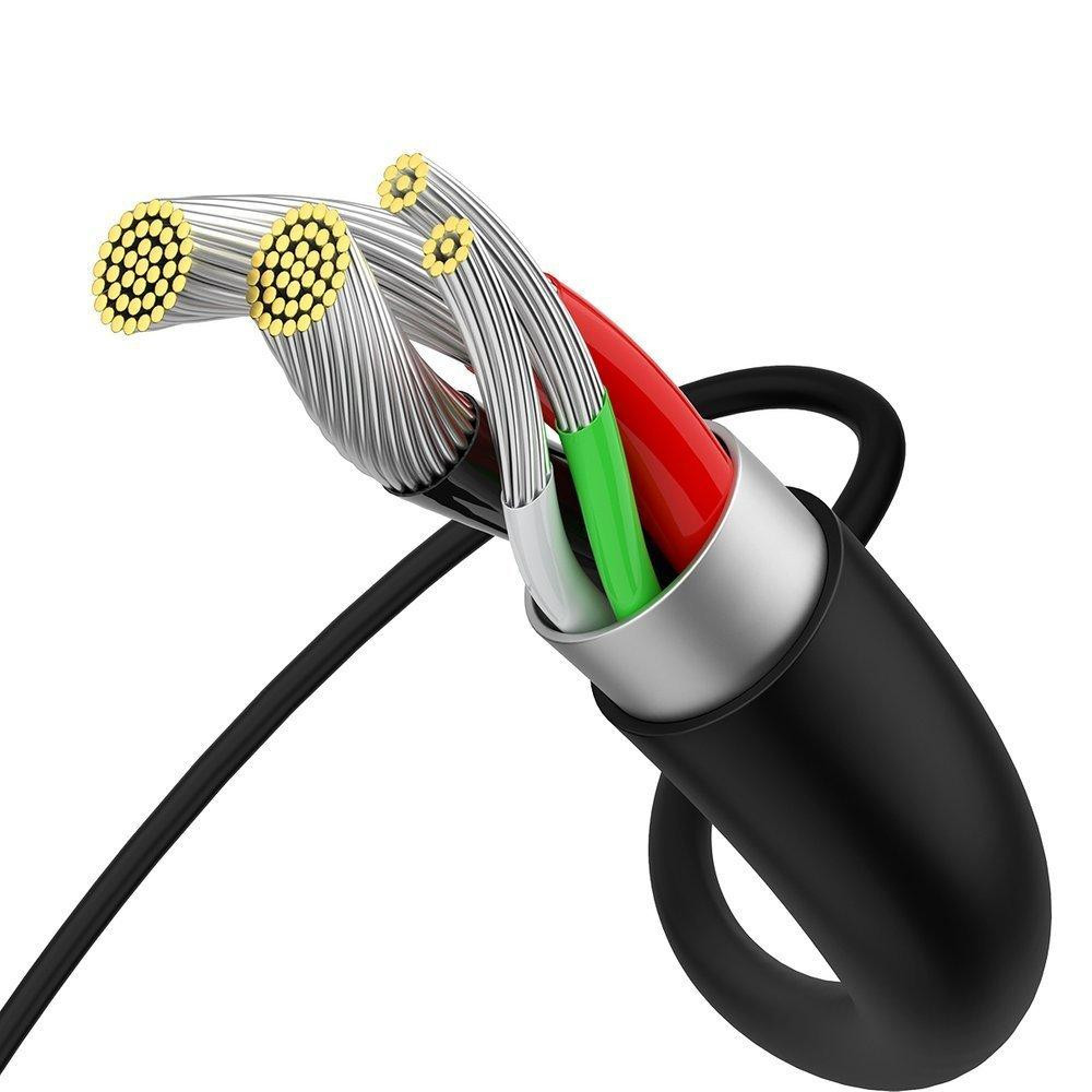 Кабель Micro USB 1.0 m Baseus Superior Series Fast Charging (CAMYS-01) чорний (коробка)