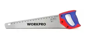 Ножівка для дерева 7 TPI 500 мм Workpro W016034