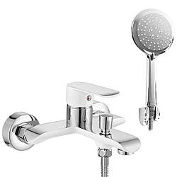 Змішувач для Ванни REA BLOOM Білий Хром REA-B9918