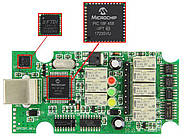 Сканер OP-COM 1.70 чіп PIC18F458 flash OBD2 opcom OBD, фото 6