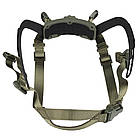 Підвісна система Підвіс для шолома FAST High Cut Хакі + Подушка накладка EVA, фото 5