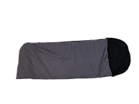 Спальный мешок-одеяло демисезонный плащевая ткань серый