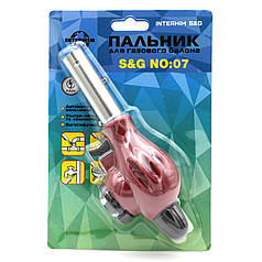 Пальник для газового балона PIEZO Interhim S&G №7