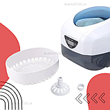 Ультразвукова мийка - стерилізатор для фрез та манікюрних інструментів VGT-1000, фото 2