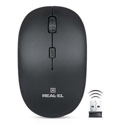 Комп'ютерна миша, бездротова, USB, Real-El RM-301
