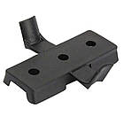 Рейки кріплення на каску шолом FAST + планка Picatinny + кріплення Wing-Loc, Черный, фото 9