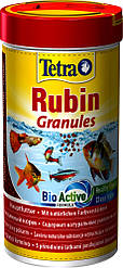 Tetra (Тетра) Rubin Granules корм у вигляді потопаючих гранул для посилення забарвлення для всіх видів прісноводних риб 250 мл