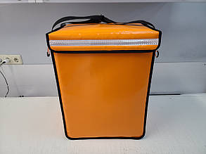 Термосумка рюкзак для доставки їжі, ширина 35 см глибина 25 см висота 50 см