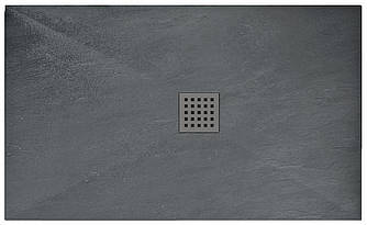 Душовий Піддон REA ROCK 90x120x3,5 Сірий REA-K4584