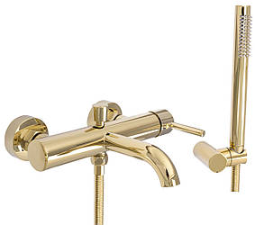 Змішувач для Ванни REA LUNGO Золото REA-B6635