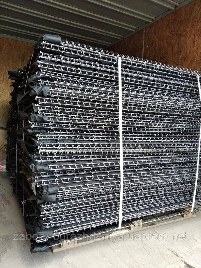 Військовий габіон в складеному стані.